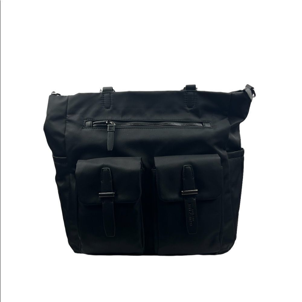 NWT Kenneth Cole Black Vesey Nylon Tote